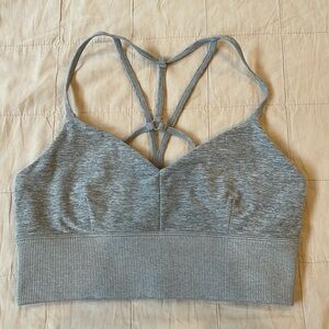 Alo Grey Sports Bra
